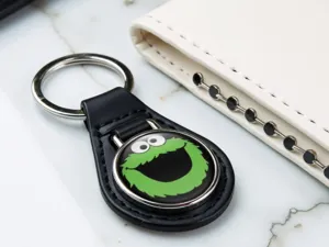 Safety Keychains High-Quality Leather Modern Style